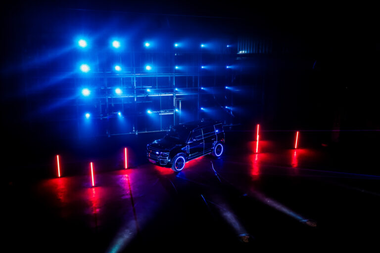 Carmapping with lights